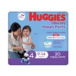 Huggies Ultra Dry Nappy Pants Toddler Boy 20 Pack