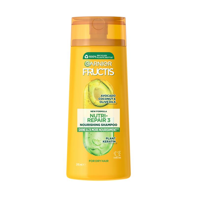 Buy Garnier Fructis Nutri-Repair 3 Shampoo 315ml Online at Chemist ...