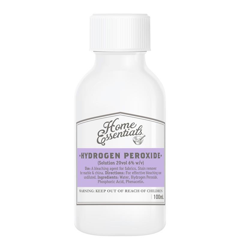 Buy Home Essentials Hydrogen Peroxide 6% 20Vol 100ml Online at Chemist