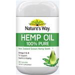 Nature's Way Superfood Hemp Seed Oil 60 Tablets