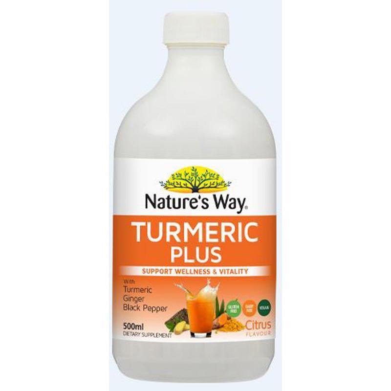 Buy Nature's Way Superfoods Turmeric Plus Liquid 500ml Online at