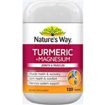 Nature's Way Turmeric + Magnesium 120 Tablets