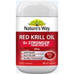 Nature's Way Red Krill Oil 500mg 30 Capsules