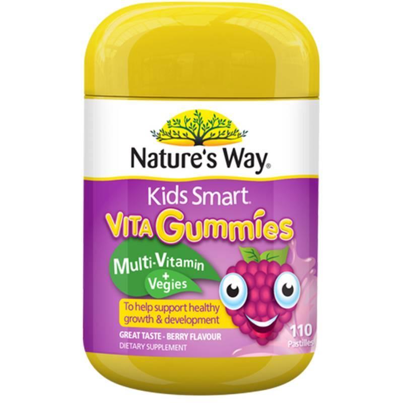 Nature's Way Kids Smart Vita Gummies Multivitamin + Veges 110 Pastilles - Chemist Warehouse