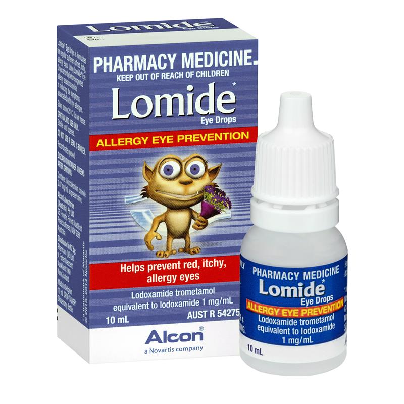 Buy Lomide 0.1 Eye Drops 10ml Online at Chemist Warehouse®