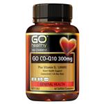 GO Healthy Co-Q10 300mg + Vitamin D3 1000IU 60 Capsules