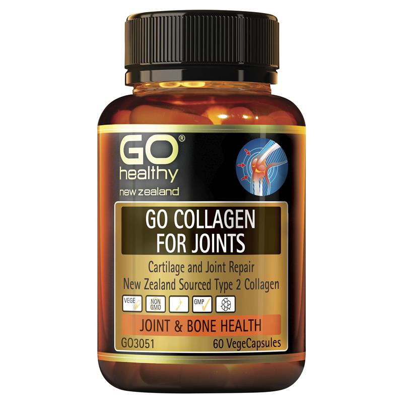 Buy GO Healthy Collagen For Joints 60 VegeCapsules Online at Chemist ...