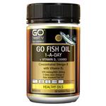 GO Healthy Fish Oil One-A-Day + Vitamin D 1000IU 90 Capsules