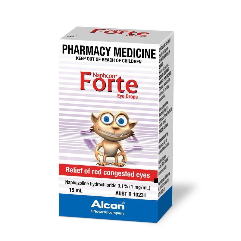 Buy Naphcon Forte Eye Drops 15mL Online at Chemist Warehouse®