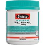 Swisse Ultiboost Odourless Wild Fish Oil 1,000mg 200 Capsules