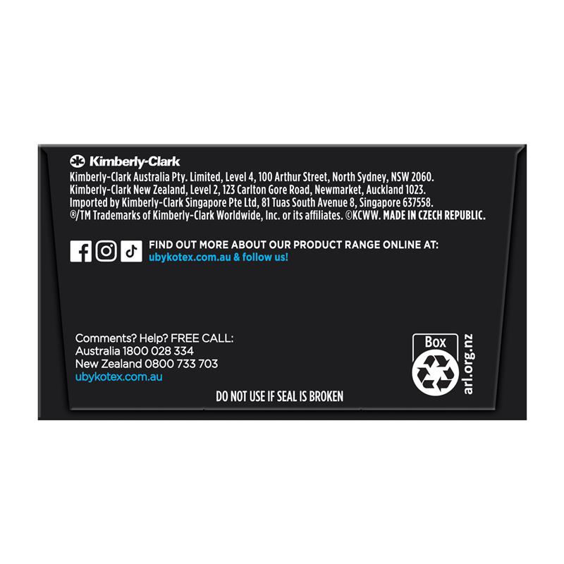 Buy U by Kotex Tampons Applicator Regular 16 Pack Online at Chemist