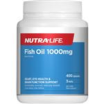 Nutra-Life Fish Oil 1000mg 400 Capsules