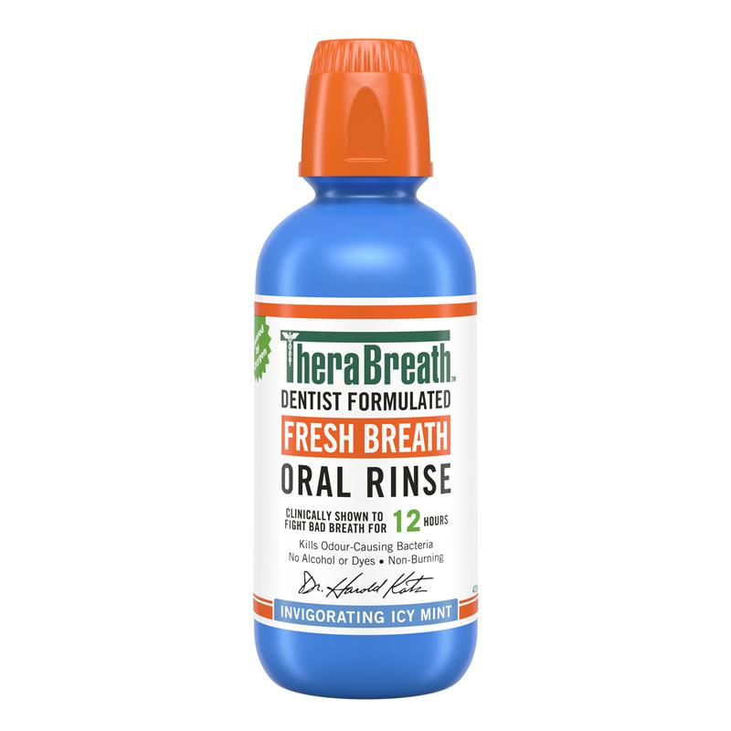 Buy Therabreath Icy Mint Oral Rinse 473ml Online at Chemist Warehouse®