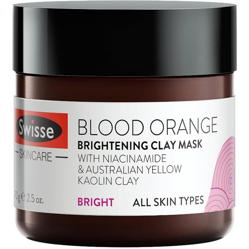 Buy Swisse Skincare Blood Orange Brightening Clay Mask 70g Online at