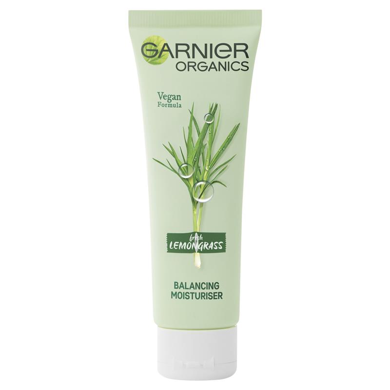 Buy Garnier Organics Fresh Lemongrass Balancing Moisturiser 50ml Online at Chemist Warehouse®