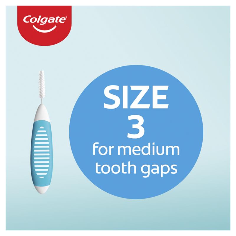 Buy Colgate Interdental Brush Size 3 8 Pack Online at Chemist Warehouse®