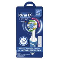 Oral B Electric Toothbrush Pro 100 Floss Action-image