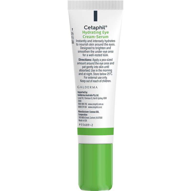 Buy Cetaphil Face Hydrating Eye CreamSerum with Hyaluronic Acid 14ml