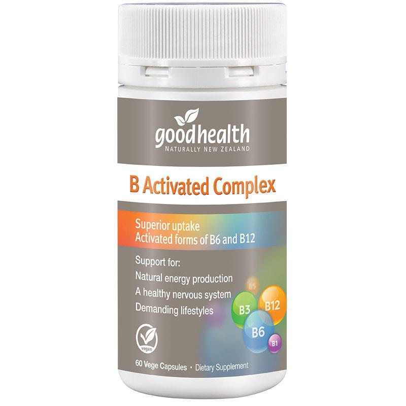 Buy Good Health B Activated Complex 60 Capsules Online At Chemist ...