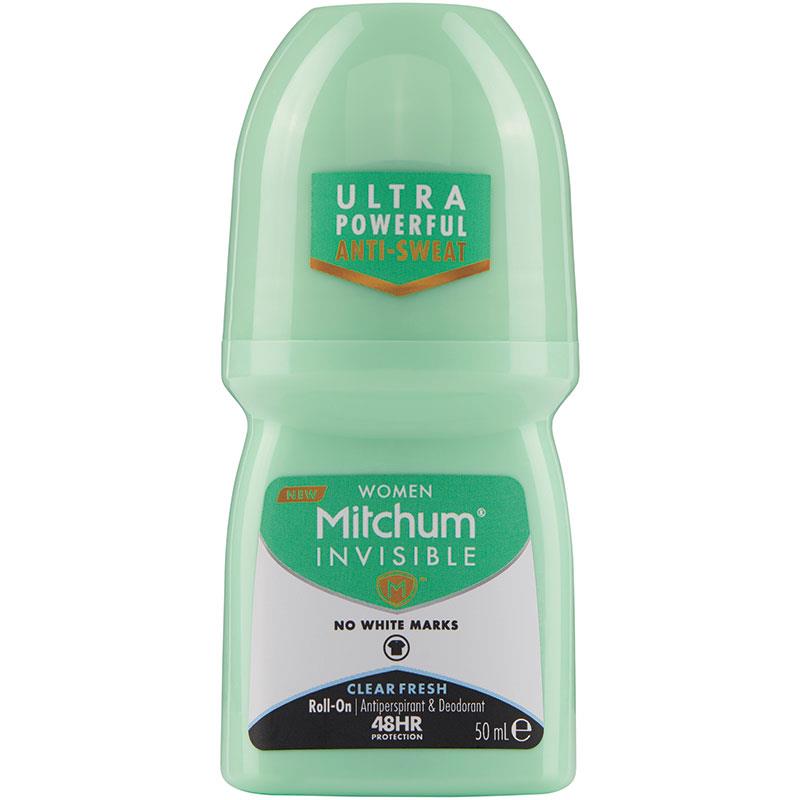 Buy Mitchum for Women Antiperspirant Deodorant Invisible Roll On Clear