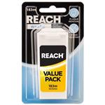 Reach Resistant Dental Floss Waxed Value Pack 183m